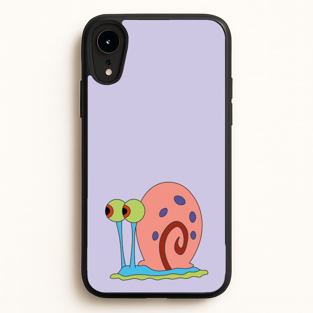 Gary The Snail - Spongebob Phone Case for iPhone XR