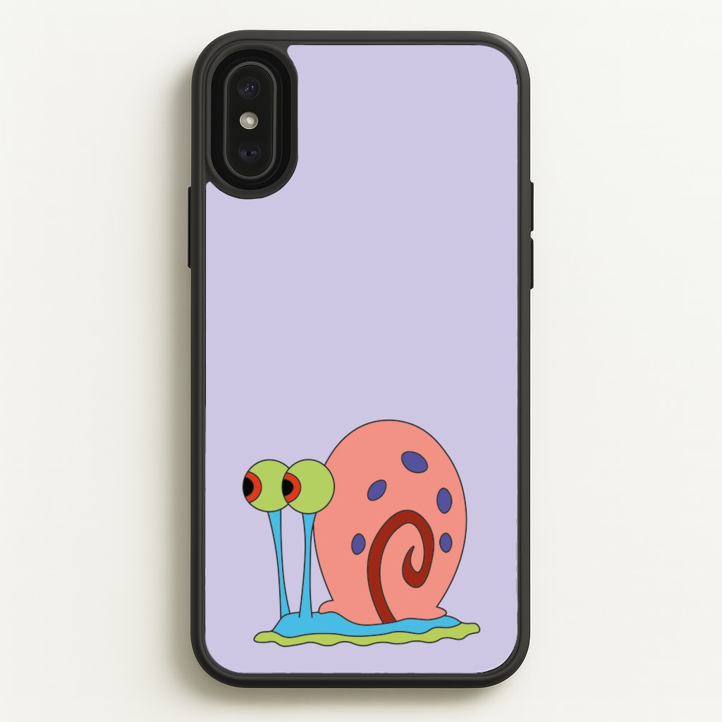 Gary The Snail - Spongebob Phone Case for iPhone XS Max