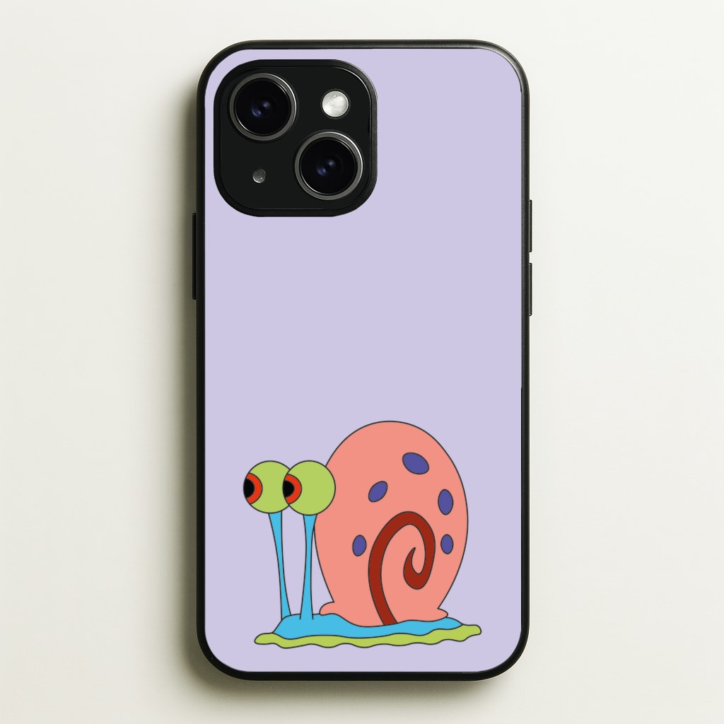 Gary The Snail - Spongebob Phone Case for iPhone 15