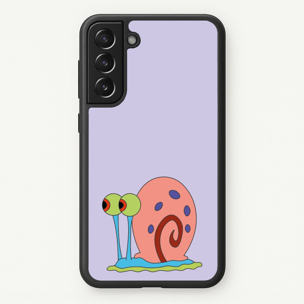 Gary The Snail - Spongebob Phone Case for Galaxy S21