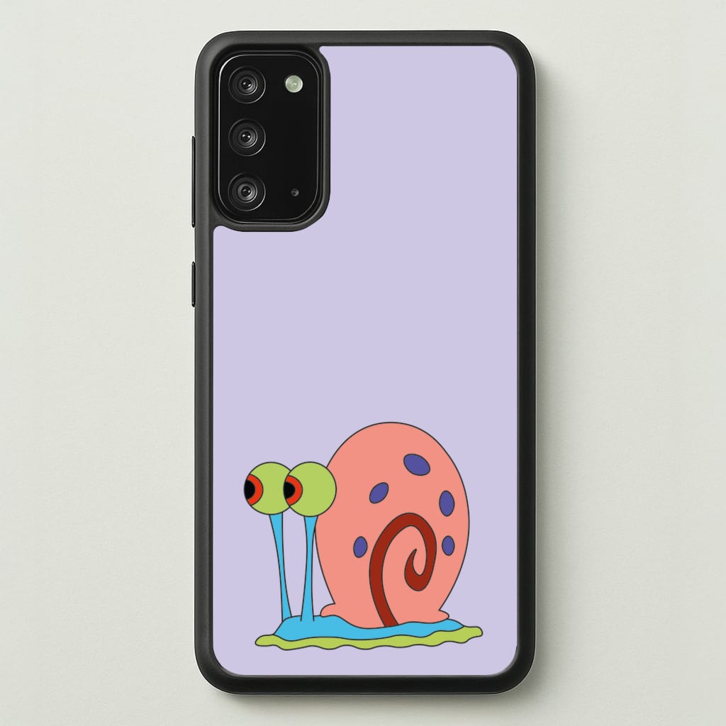Gary The Snail - Spongebob Phone Case for Galaxy Note 20