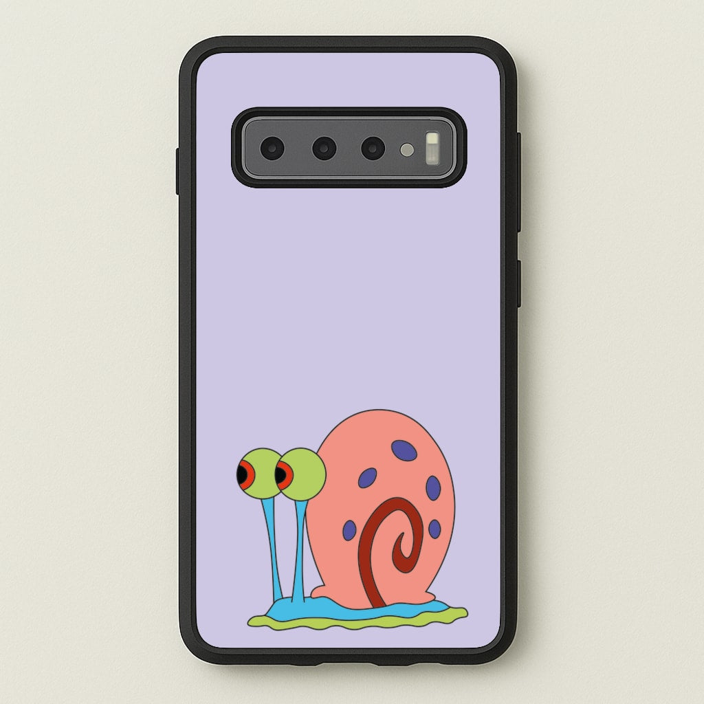 Gary The Snail - Spongebob Phone Case for Galaxy S10