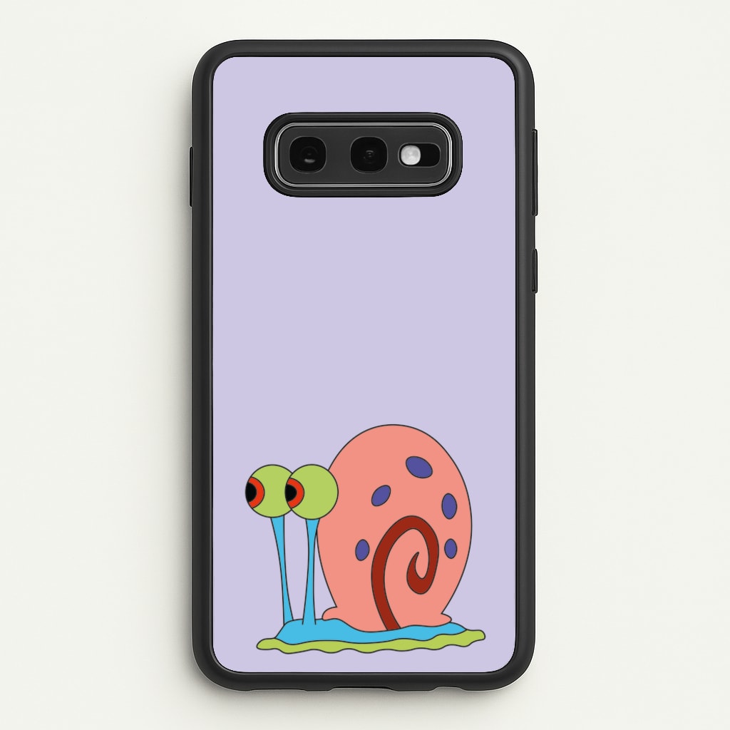 Gary The Snail - Spongebob Phone Case for Galaxy S10e