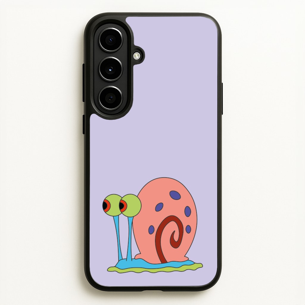 Gary The Snail - Spongebob Phone Case for Galaxy A56