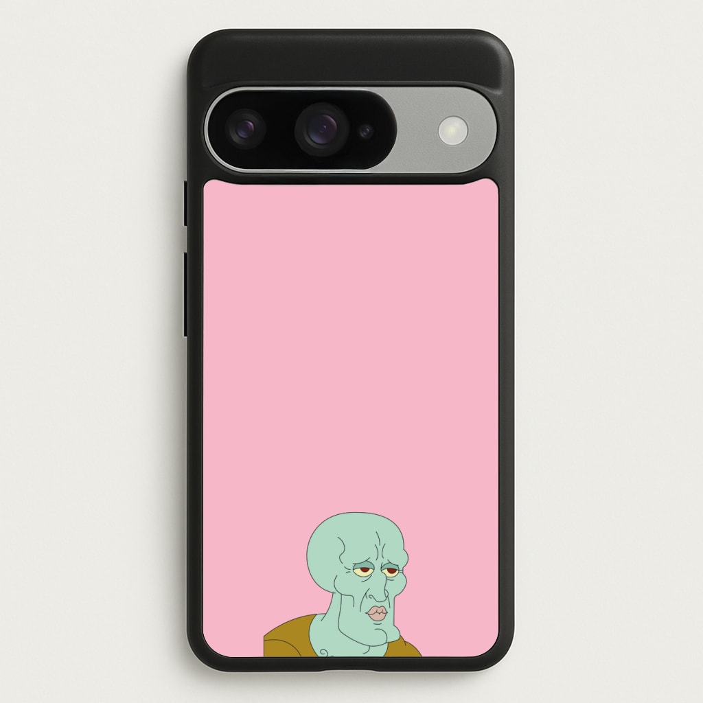 Muscly Squidward Phone Case for Google Pixel 10 / 10 Pro