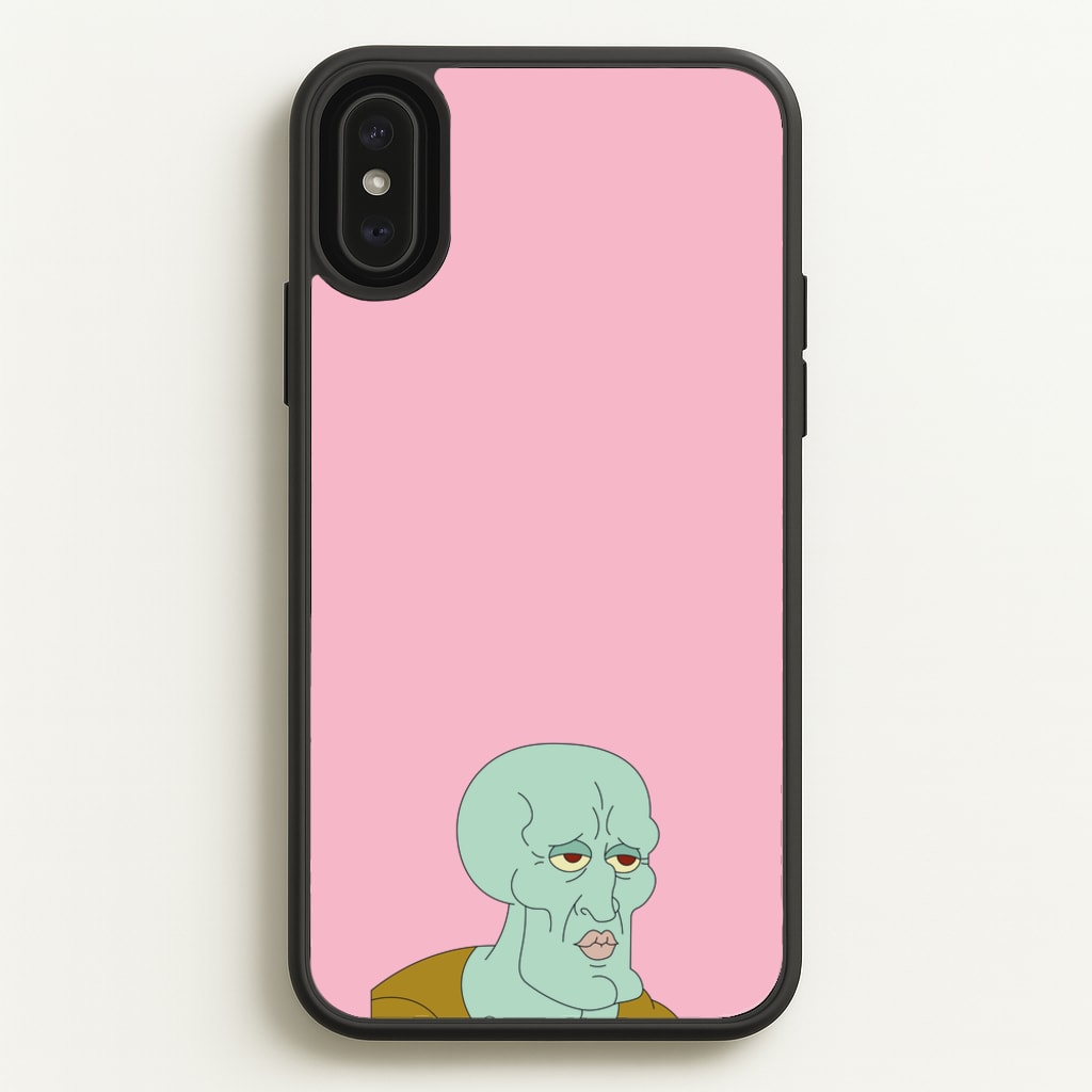Muscly Squidward - Spongebob Phone Case for iPhone XS Max