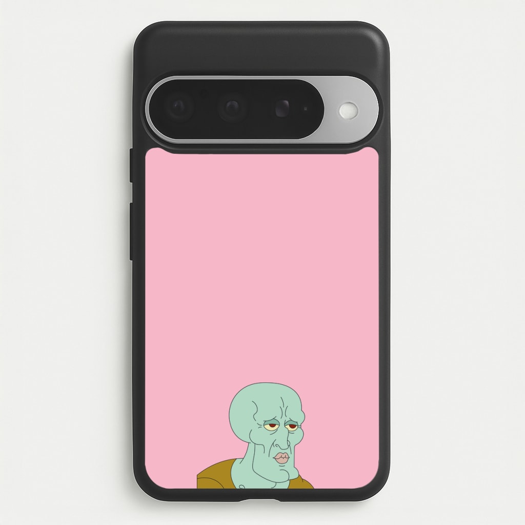 Muscly Squidward Phone Case for Google Pixel 10 Pro XL