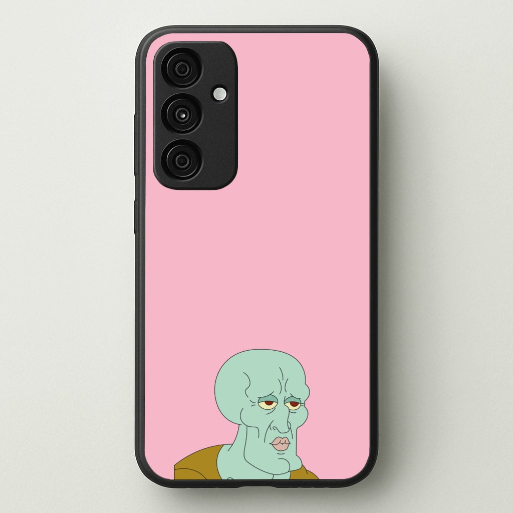 Muscly Squidward - Spongebob Phone Case for Galaxy A35
