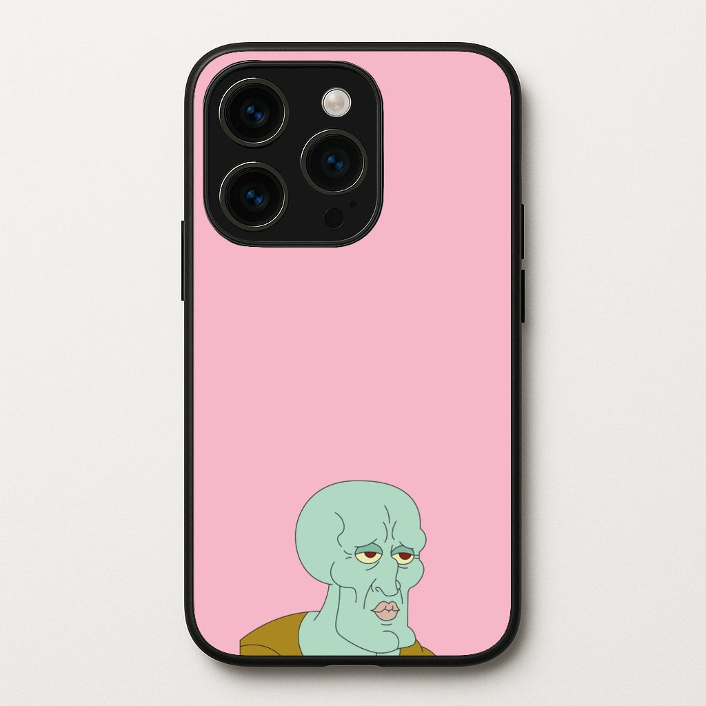 Muscly Squidward - Spongebob Phone Case for iPhone 15 Pro