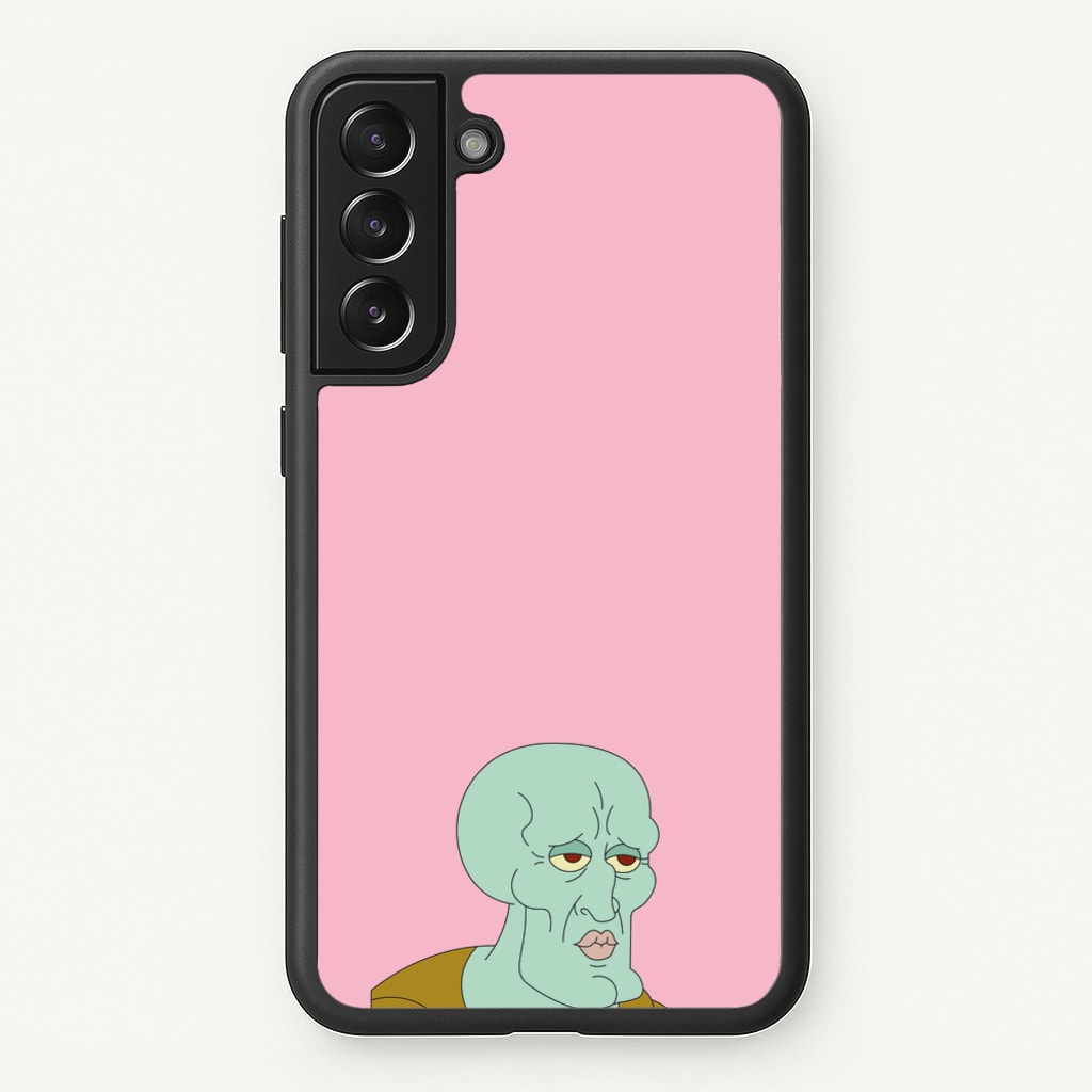 Muscly Squidward - Spongebob Phone Case for Galaxy S21FE