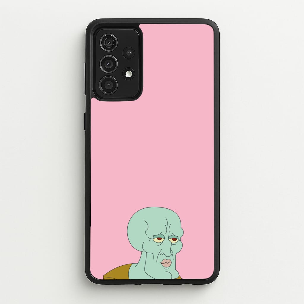 Muscly Squidward - Spongebob Phone Case for Galaxy A52 / A52s