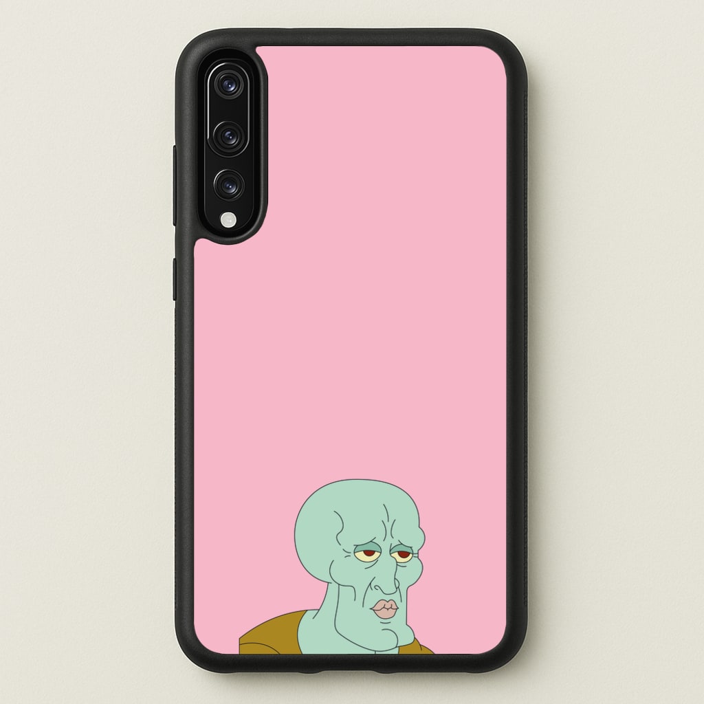 Muscly Squidward - Spongebob Phone Case for Huawei P20 Pro