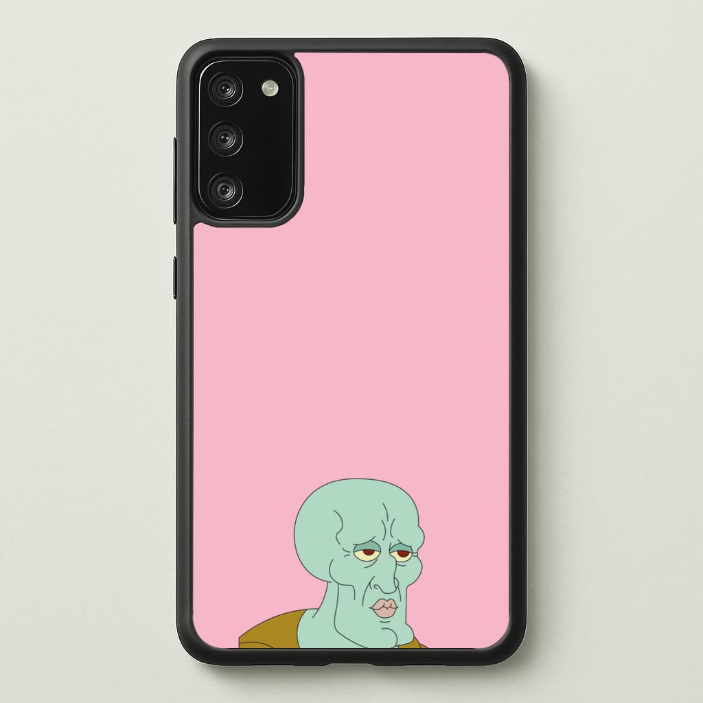 Muscly Squidward - Spongebob Phone Case for Galaxy A41