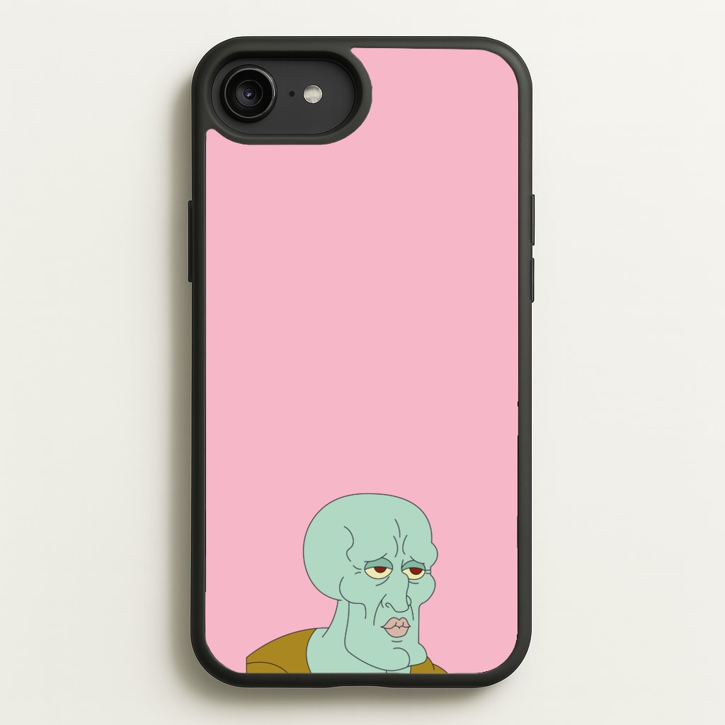 Muscly Squidward - Spongebob Phone Case for iPhone 6 Plus / 7 Plus / 8 Plus