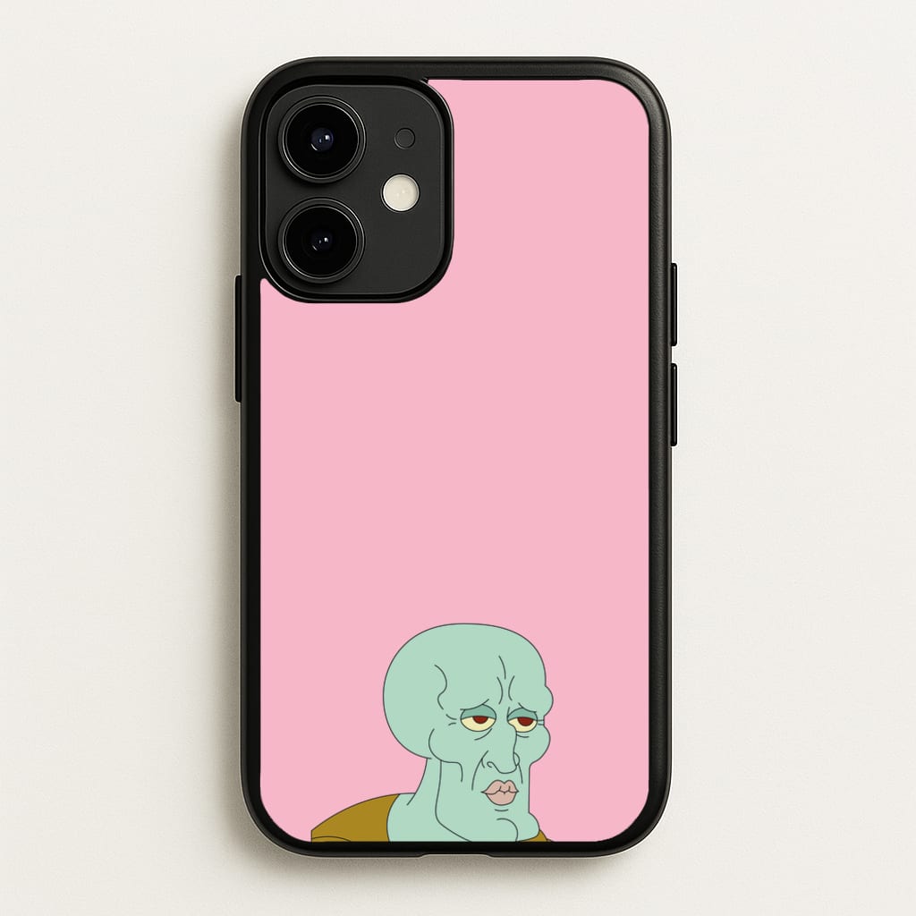 Muscly Squidward - Spongebob Phone Case for iPhone 12 / 12 Pro