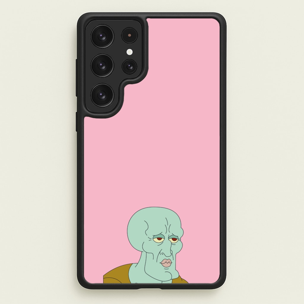 Muscly Squidward - Spongebob Phone Case for Galaxy S22 Ultra