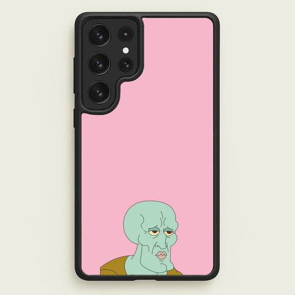 Muscly Squidward - Spongebob Phone Case for Galaxy S22 Ultra