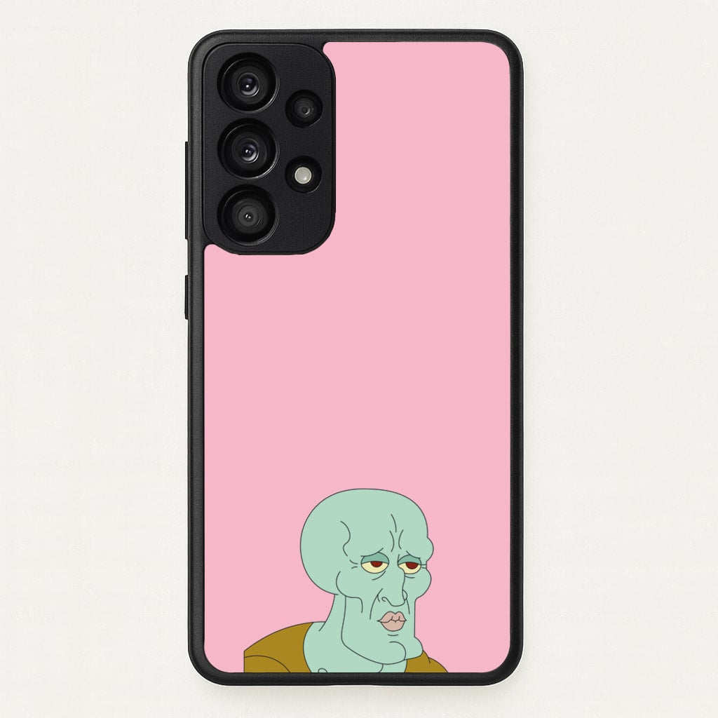 Muscly Squidward - Spongebob Phone Case for Galaxy A33