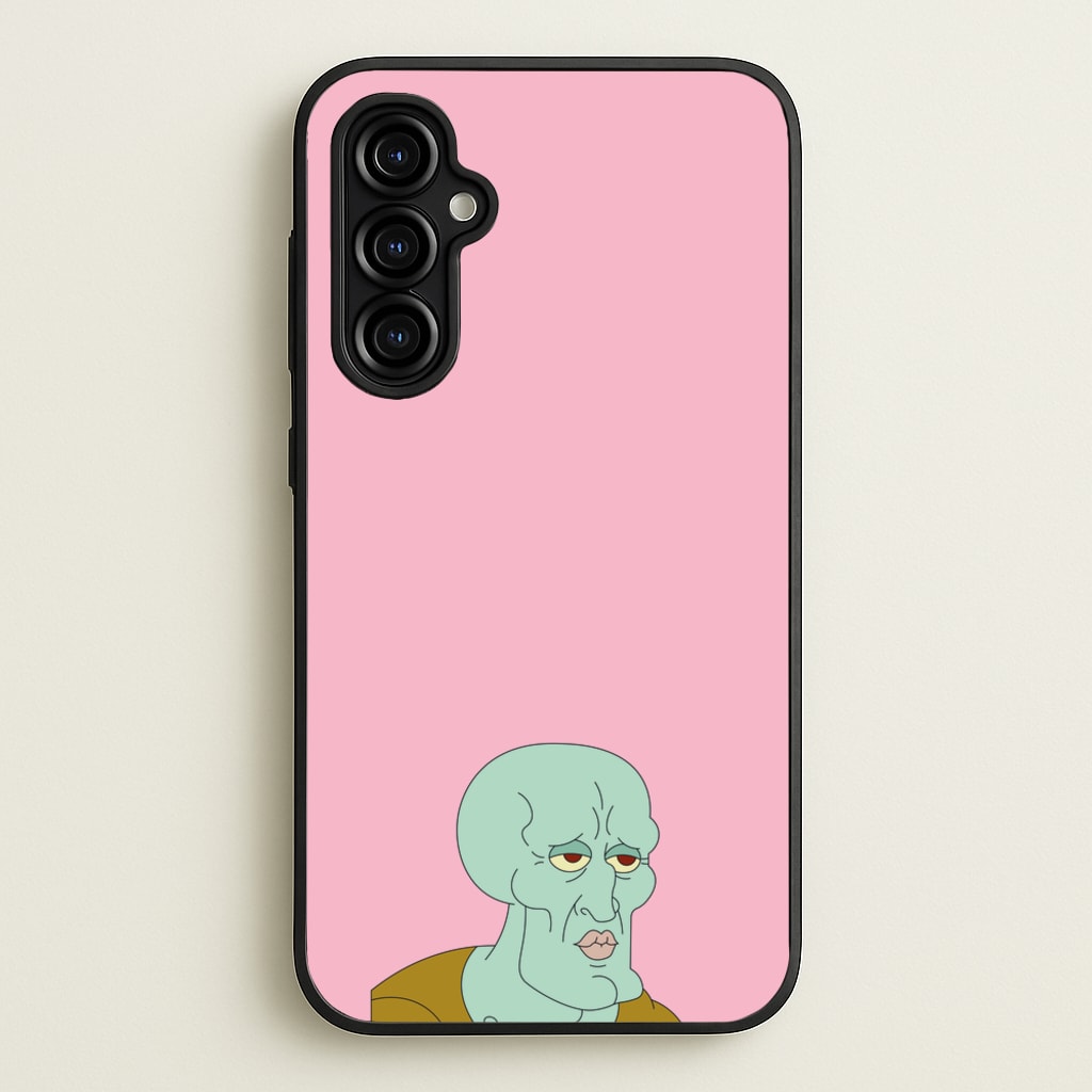Muscly Squidward - Spongebob Phone Case for Galaxy A54