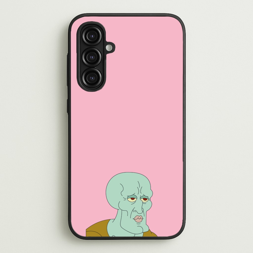 Muscly Squidward - Spongebob Phone Case for Galaxy A16