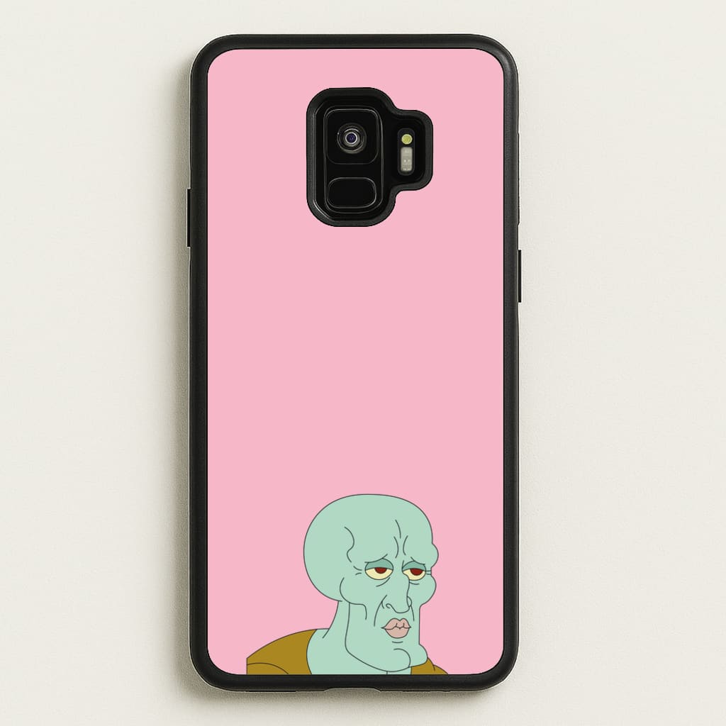 Muscly Squidward - Spongebob Phone Case for Galaxy S9