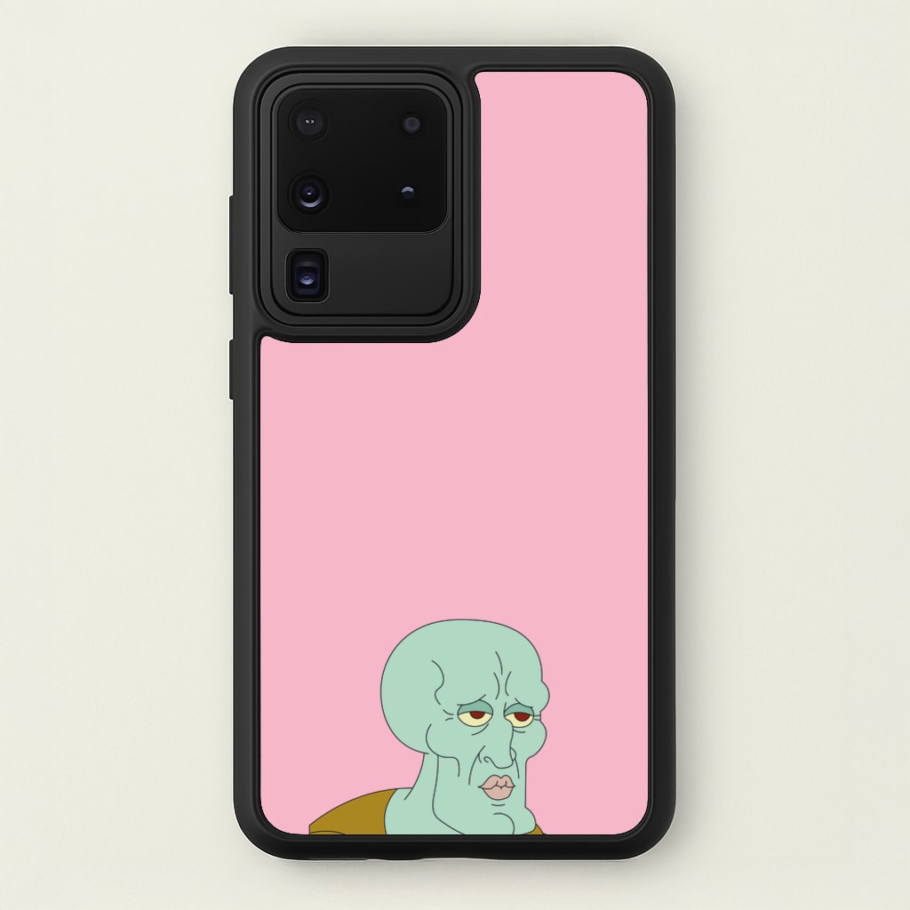 Muscly Squidward - Spongebob Phone Case for Galaxy S20 Ultra