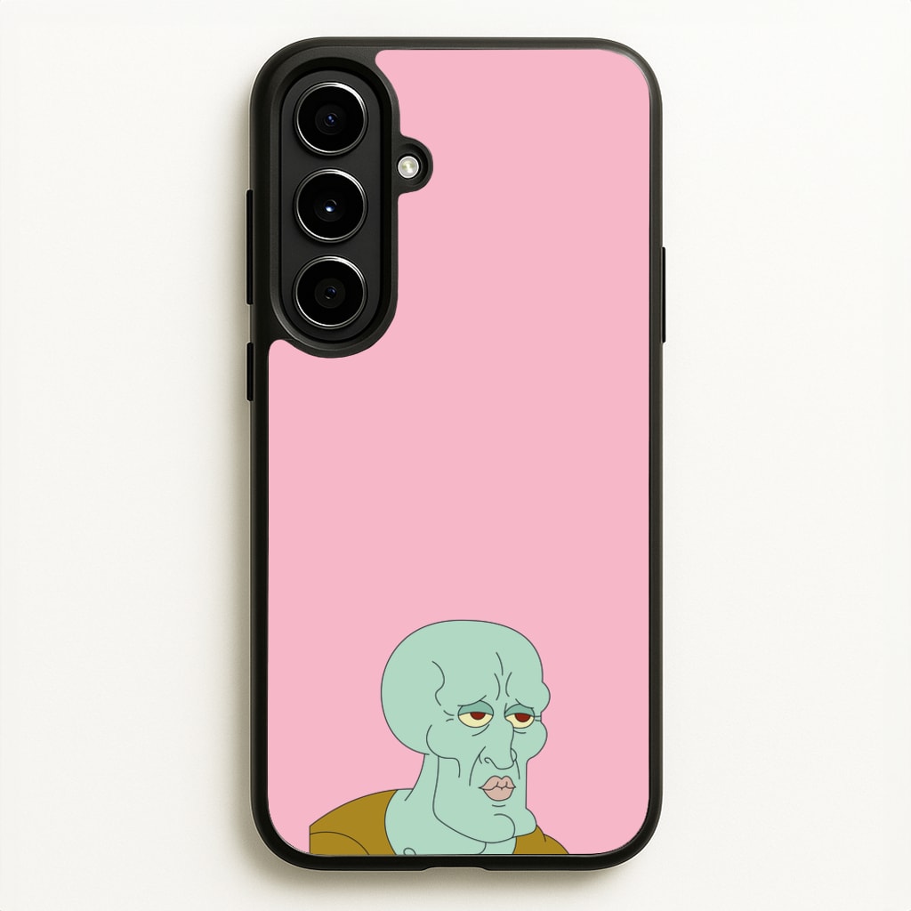 Muscly Squidward - Spongebob Phone Case for Galaxy A56