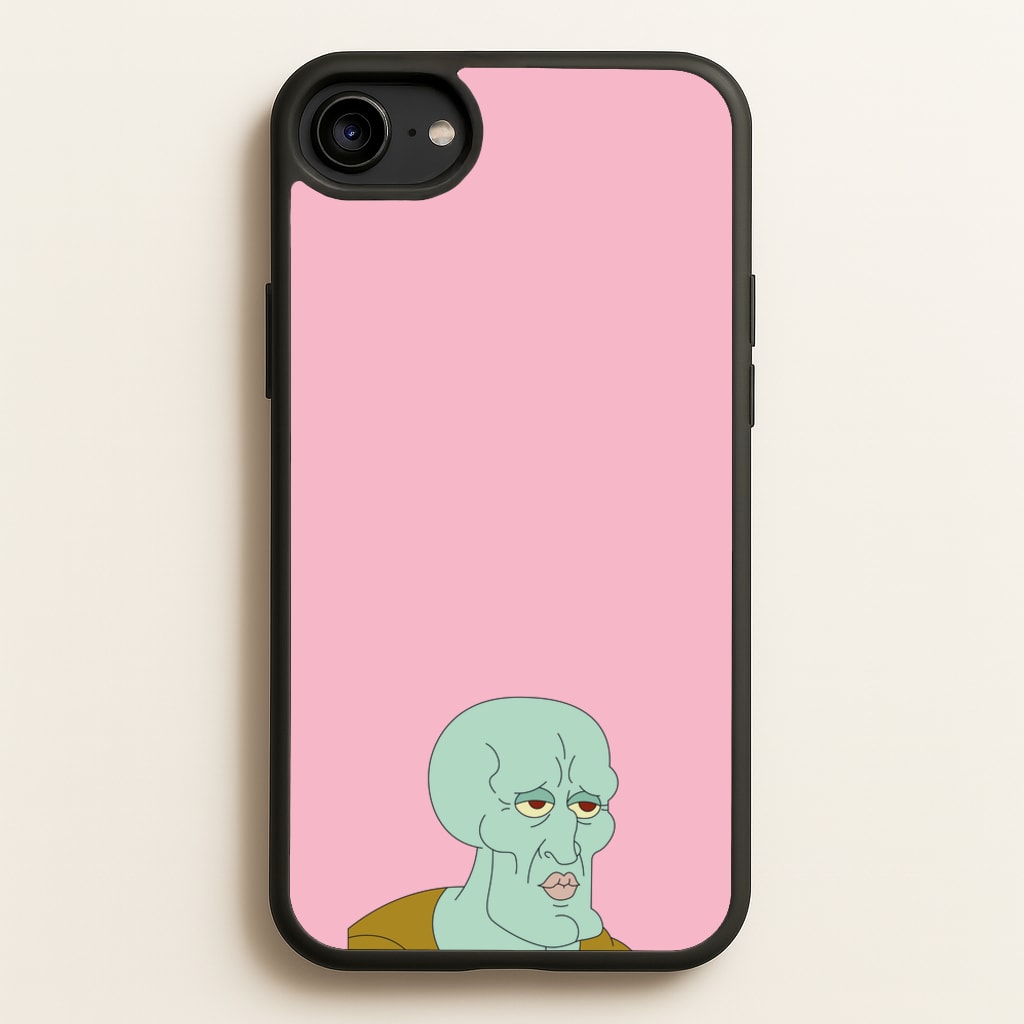 Muscly Squidward - Spongebob Phone Case for iPhone 6 / 7 / 8 / SE