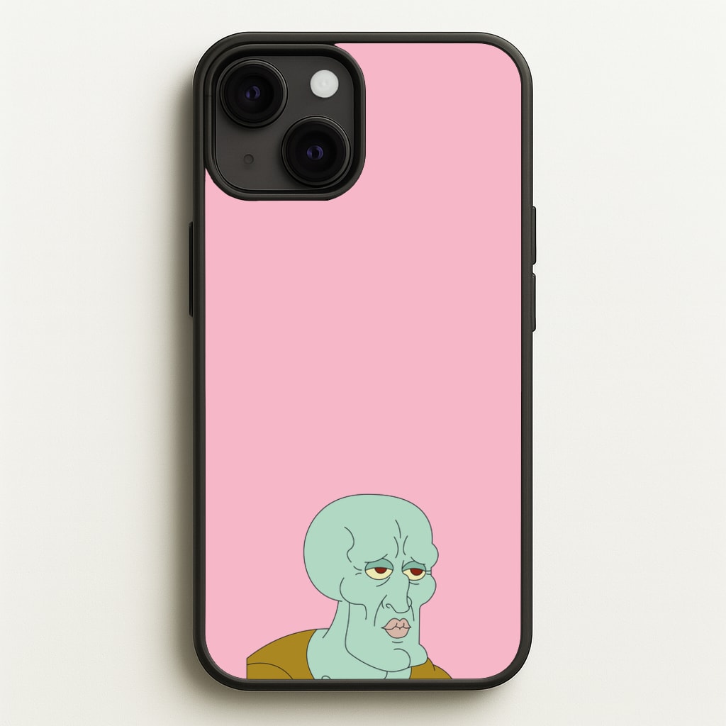 Muscly Squidward - Spongebob Phone Case for iPhone 13