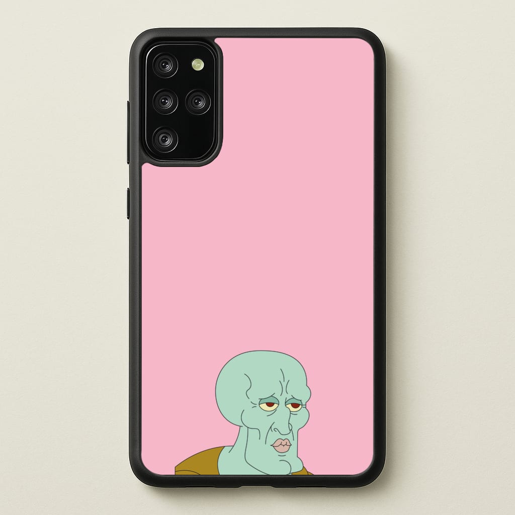 Muscly Squidward - Spongebob Phone Case for Galaxy S20 Plus