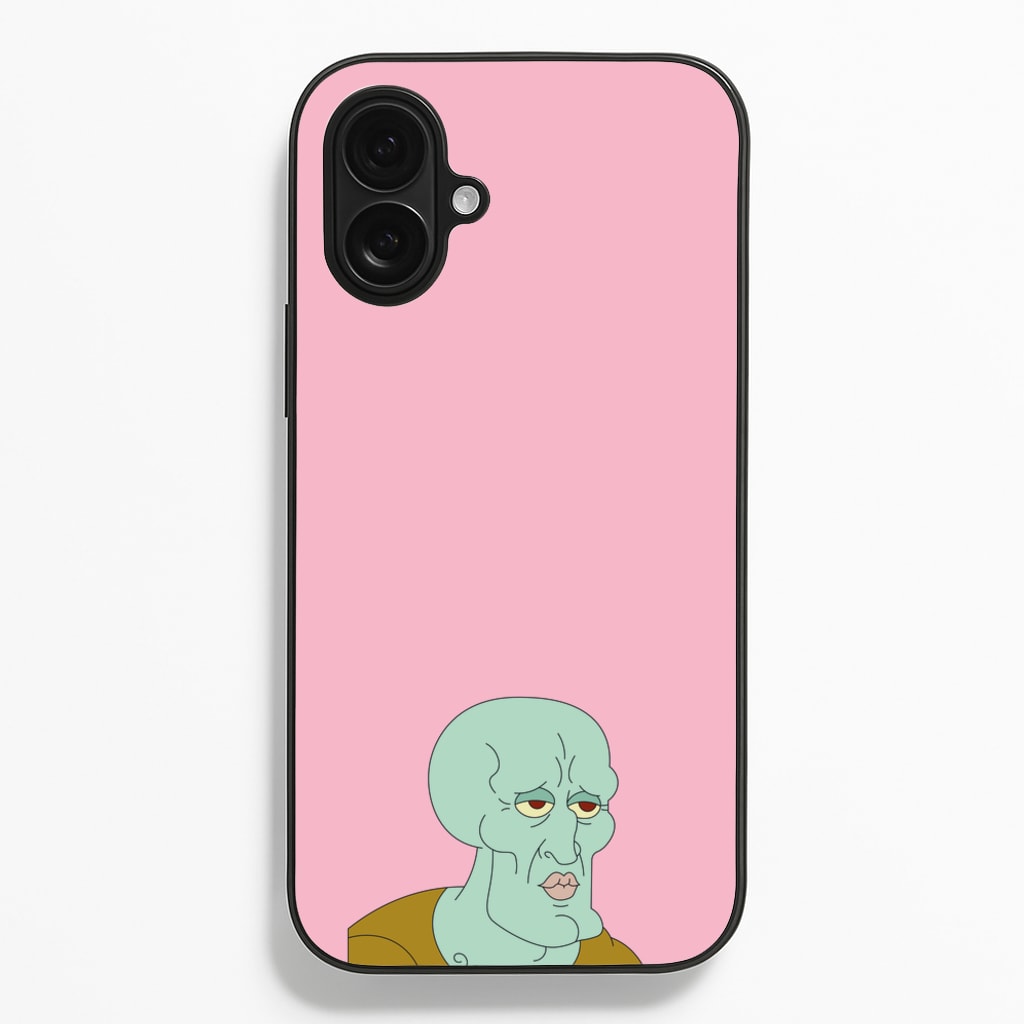 Muscly Squidward Phone Case