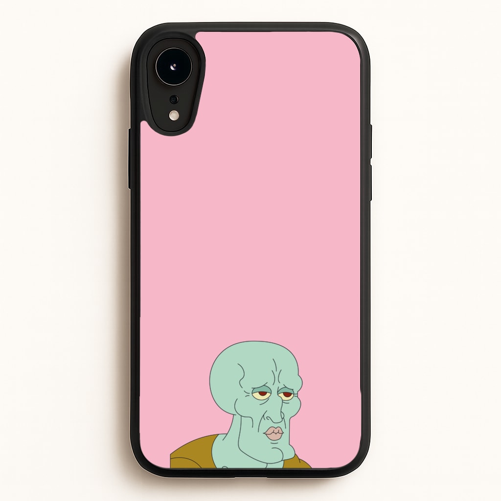 Muscly Squidward - Spongebob Phone Case for iPhone XR