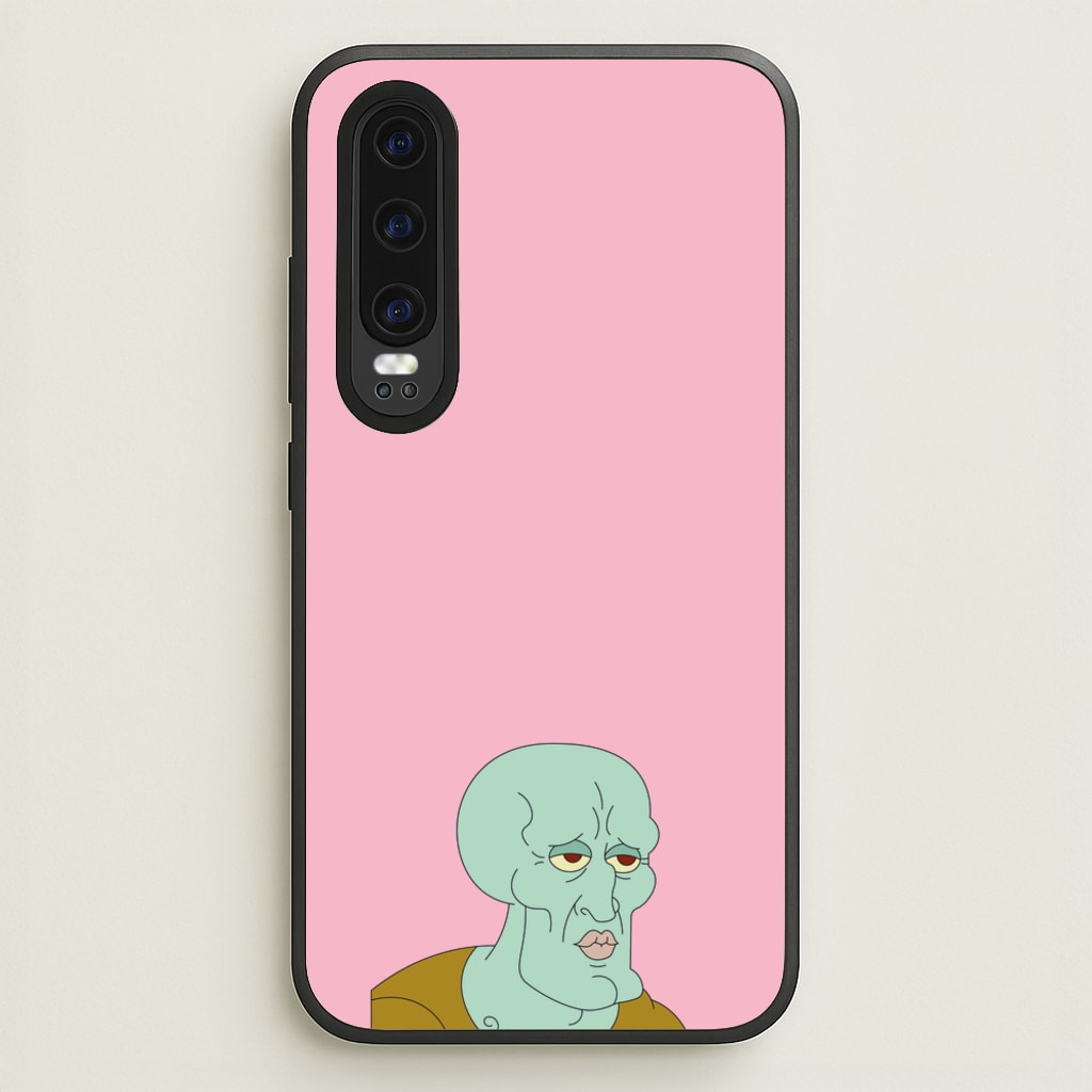 Muscly Squidward - Spongebob Phone Case for Huawei P30