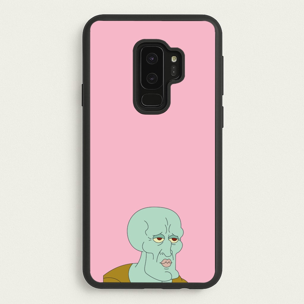 Muscly Squidward - Spongebob Phone Case for Galaxy S9 Plus