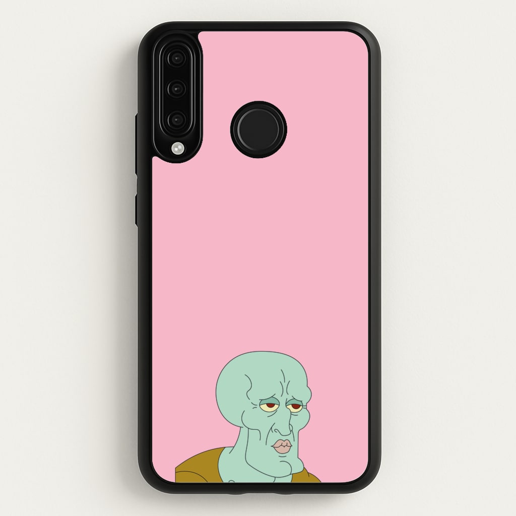 Muscly Squidward - Spongebob Phone Case for Huawei P30 Lite