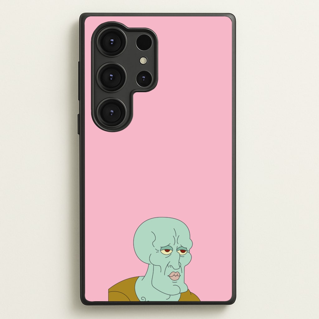 Muscly Squidward - Spongebob Phone Case for Galaxy S25 Ultra