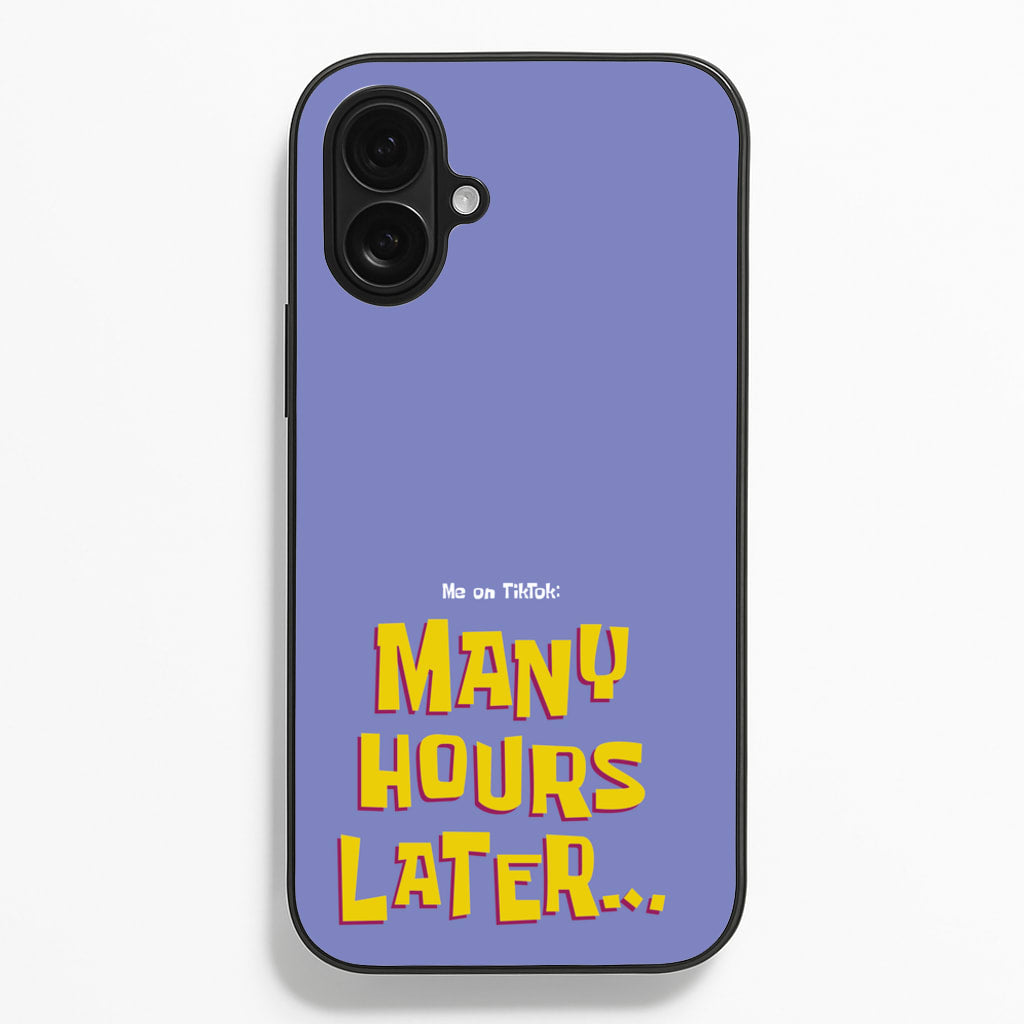 Many Hours Later Phone Case