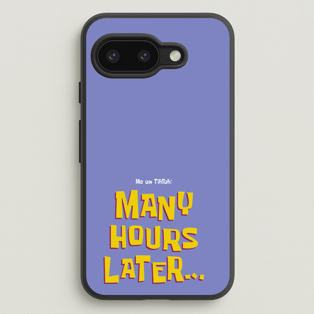 Many Hours Later - Spongebob Phone Case for Google Pixel 9a