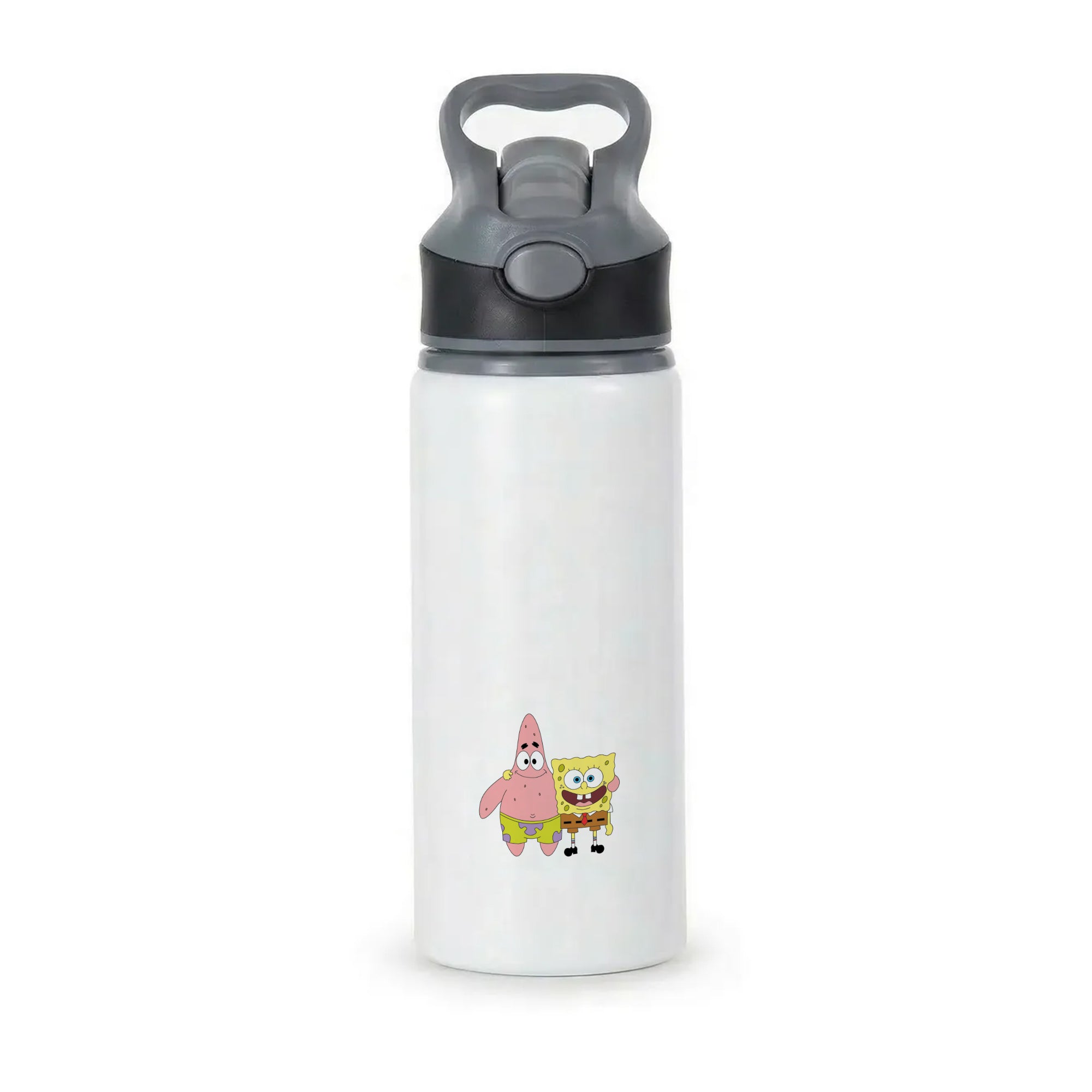 Patrick And Sponge Active Water Bottle - Black