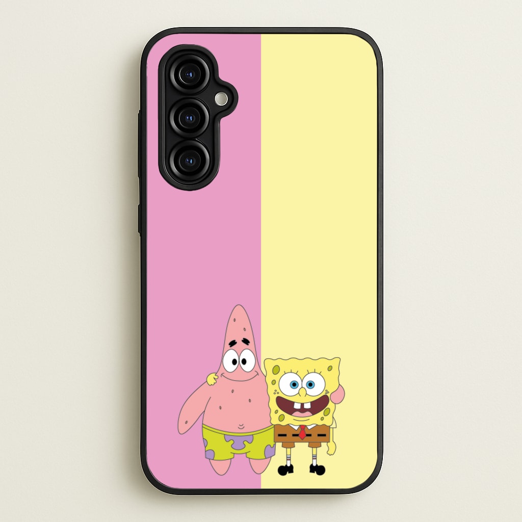 Patrick And Sponge - Spongebob Phone Case for Galaxy A54