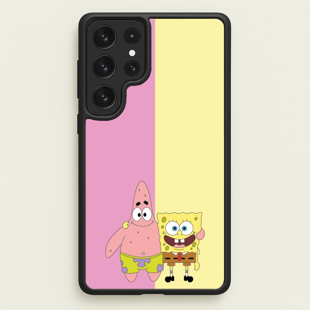 Patrick And Sponge - Spongebob Phone Case for Galaxy S23 Ultra
