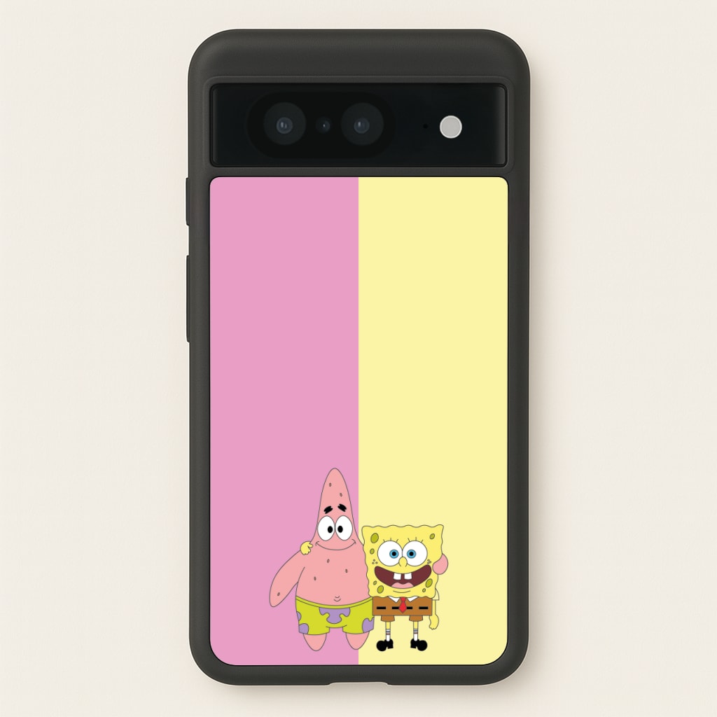 Patrick And Sponge - Spongebob Phone Case for Google Pixel 8