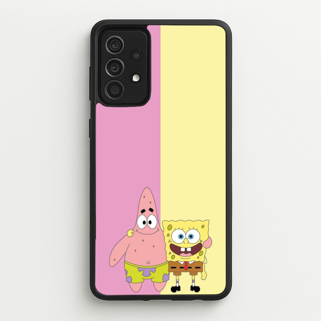 Patrick And Sponge - Spongebob Phone Case for Galaxy A52 / A52s