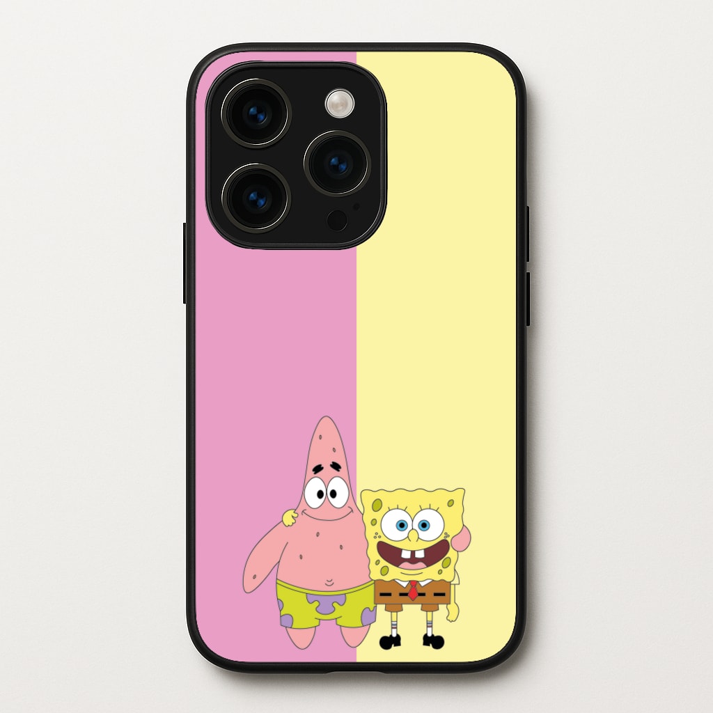 Patrick And Sponge - Spongebob Phone Case for iPhone 14 Pro Max