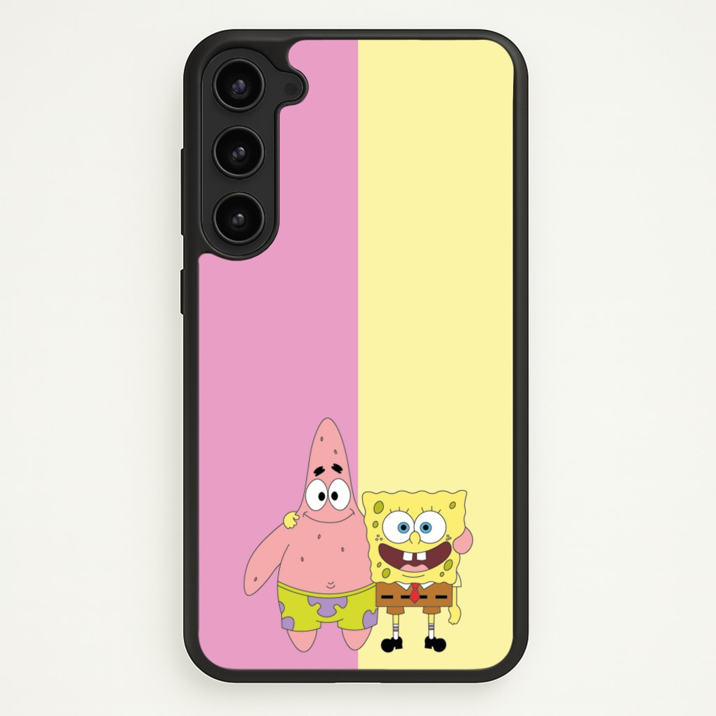 Patrick And Sponge - Spongebob Phone Case for Galaxy S23