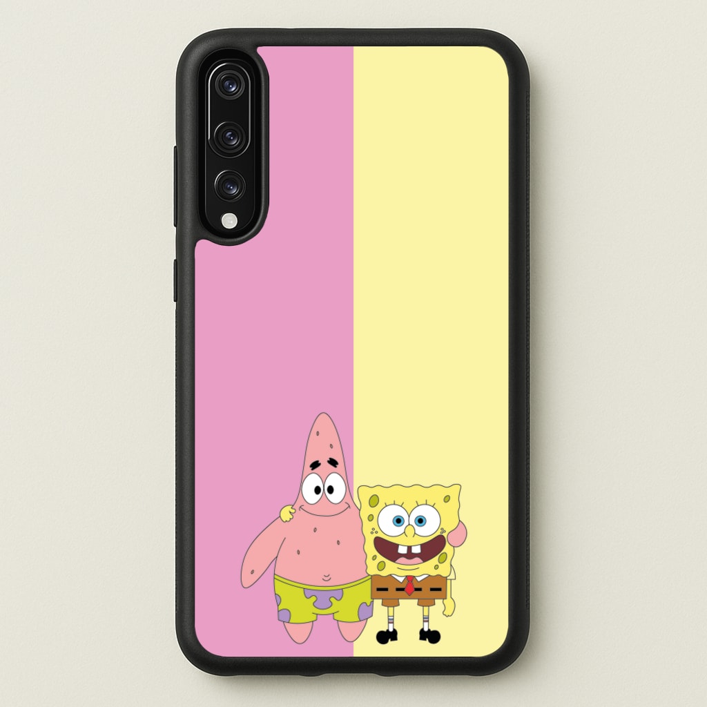 Patrick And Sponge - Spongebob Phone Case for Huawei P20 Pro