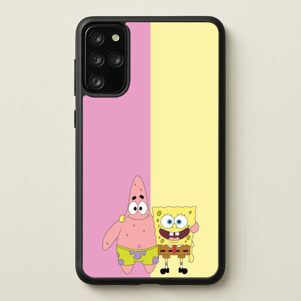 Patrick And Sponge - Spongebob Phone Case for Galaxy S20 Plus