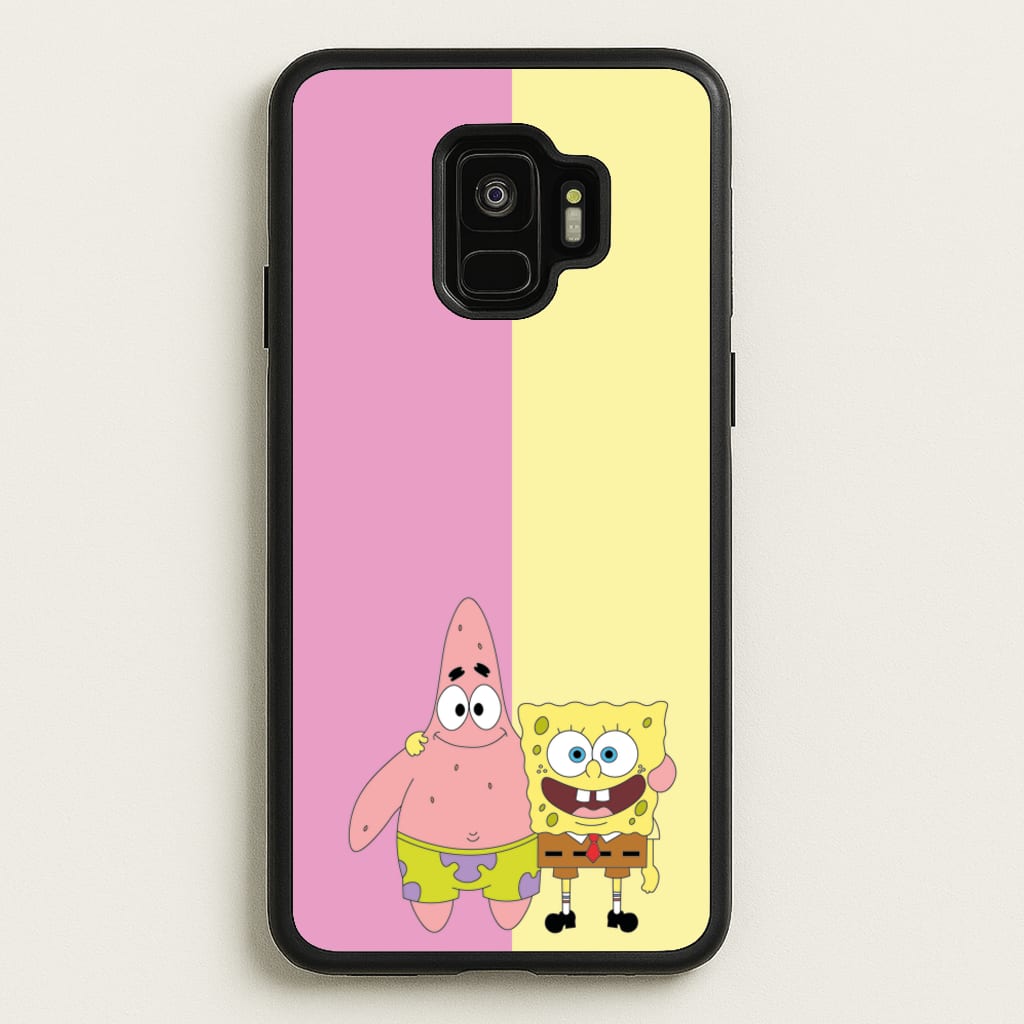 Patrick And Sponge - Spongebob Phone Case for Galaxy S9