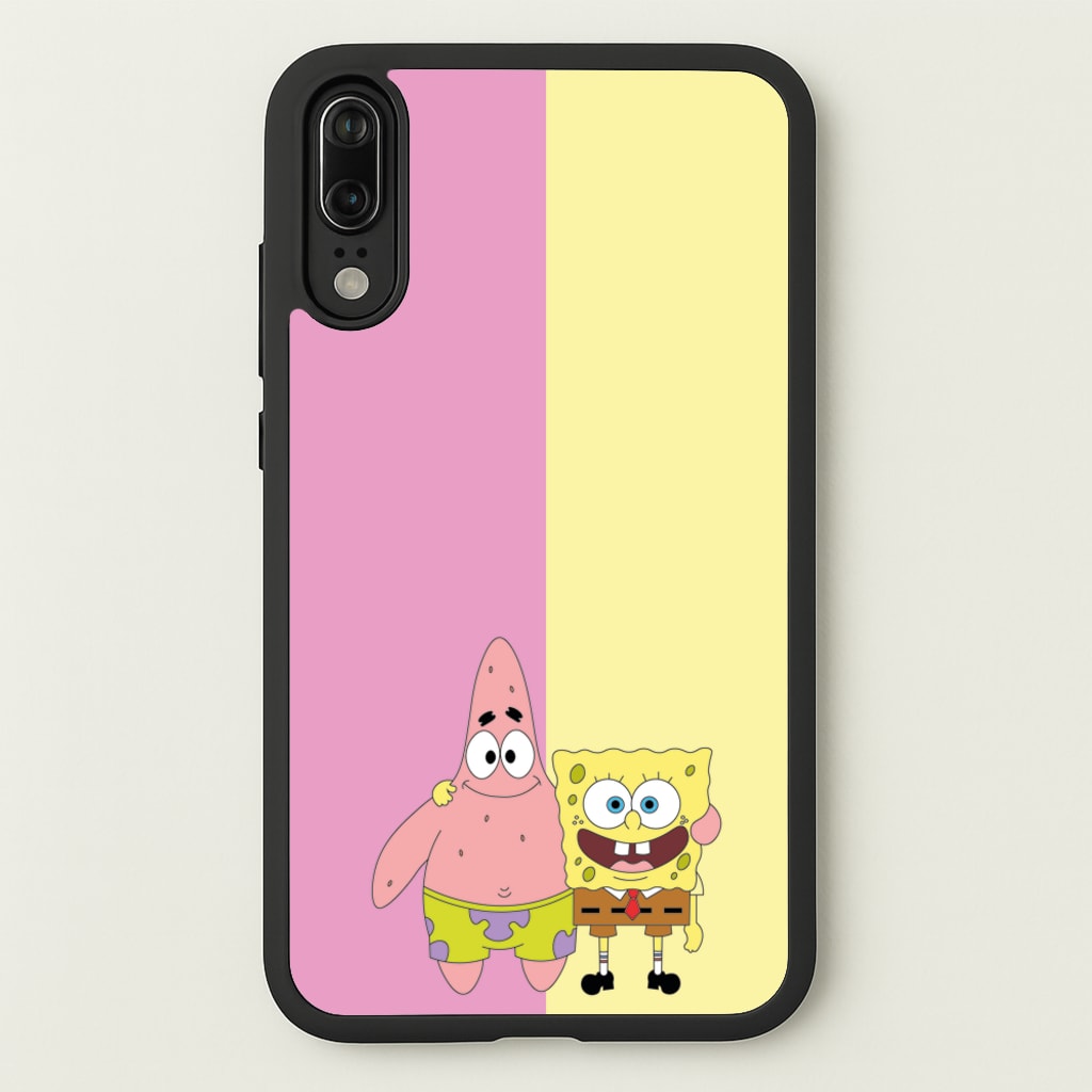 Patrick And Sponge - Spongebob Phone Case for Huawei P20