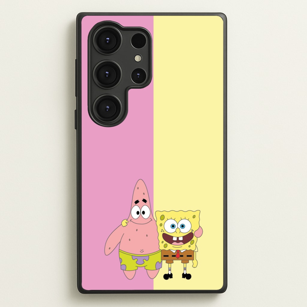 Patrick And Sponge - Spongebob Phone Case for Galaxy S25 Ultra